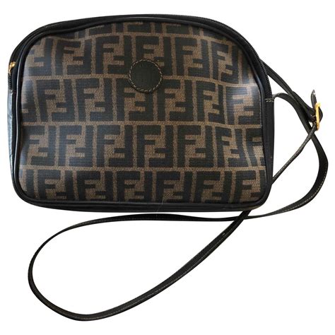 fendi zucca crossbody vintage